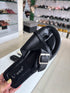 Buckle Multi Straps Slid On Sliders